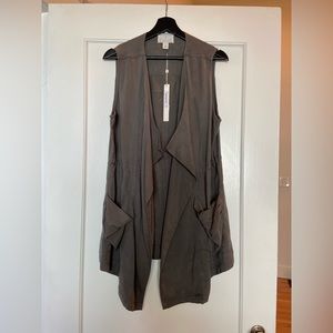 •Caslon• Long vest NEW
